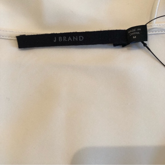 J Brand Finley Spaghetti Strap Cream color Silk Cami Size M - Picture 8 of 14